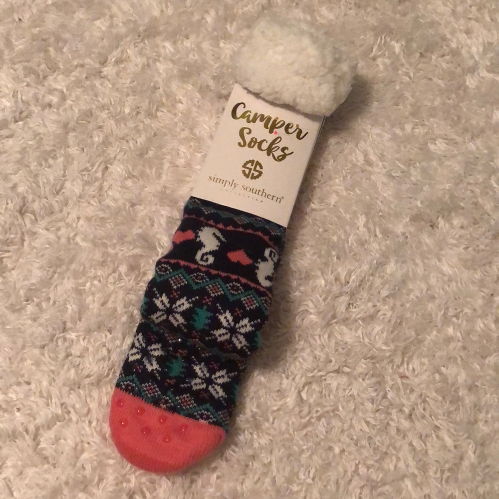 Sherpa Lined Camper Socks